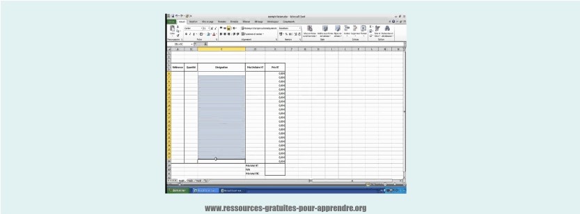 Apprendre EXCEL de A à Z